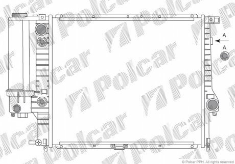 Радиаторы охлаждения POLCAR 201408A1 (фото 1)