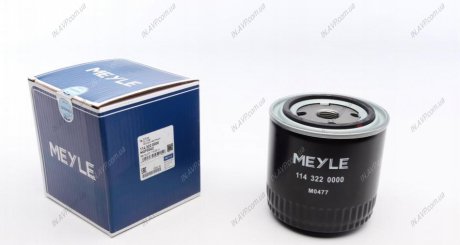 Масляный фильтр MEYLE AG 1143220000 (фото 1)