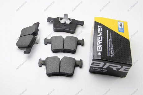 Комплект тормозных колодок, дисковый тормоз BREMSI BP3453