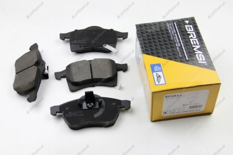 Гальмівні колодки пер. Astra G 98-05 (ATE) BREMSI BP2811