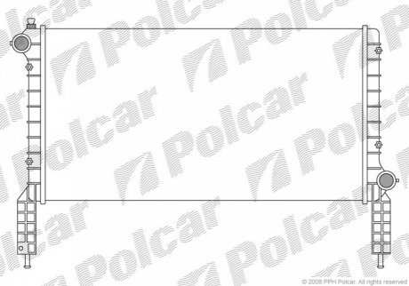 Радиаторы охлаждения POLCAR 3040082X