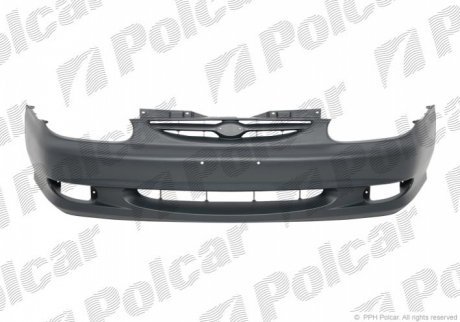 Бампер передній, KIA SEPHIA II 98-00 POLCAR 411107