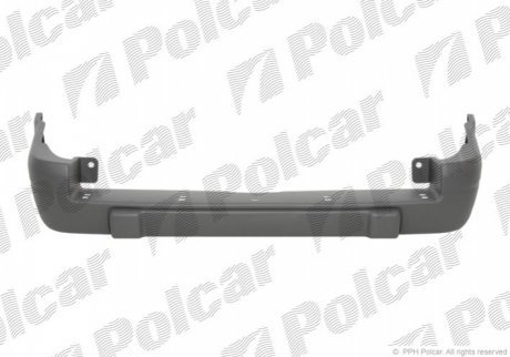 Бампер задний POLCAR 240596-1