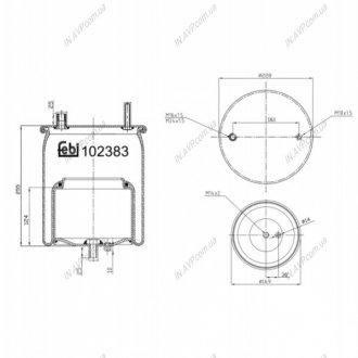 Подушка амортизуюча BILSTEIN FEBI 102383