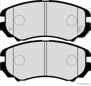 Колодки тормозные дисковые передние HYUNDAI TUCSON/KIA SPORTAGE JAKOPARTS J3600541 (фото 1)