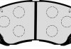 Колодки тормозные дисковые передні LEXUS, TOYOTA JAKOPARTS J3602060 (фото 1)