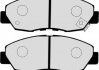 Комплект тормозных колодок, дисковый тормоз HERTH+BUSS JAKOPARTS J3604030 (фото 1)
