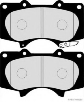 Комплект тормозных колодок, дисковый тормоз HERTH+BUSS JAKOPARTS J3602109