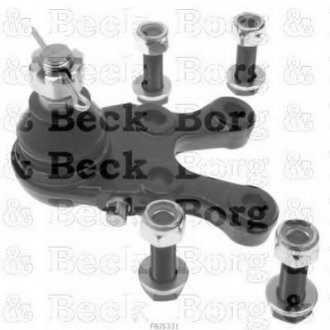 Несущий / направляющий шарнір Borg & Beck BBJ5331