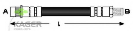 Тормозной шланг KAGER 380622 (фото 1)