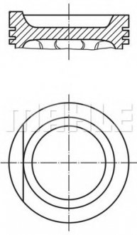 Поршень MAHLE 0299002