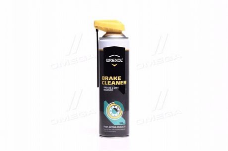 Очиститель тормозов Breake Cleaner 550ml (носик) BREXOL Brx-060n