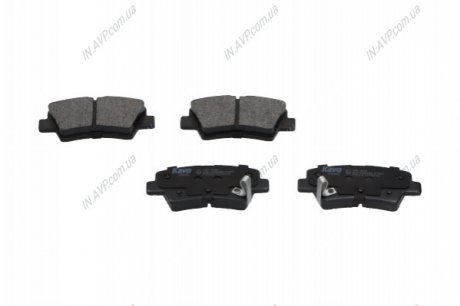 Комплект тормозных колодок, дисковый тормоз PARTS KAVO KBP3045