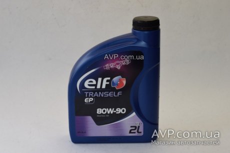 Масло трансмиссионное 80W90 Tranself EP (GL-4) 2л ELF 194730/80W90 (фото 1)