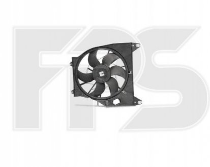 Вентилятор радіатора (в зборі) FPS Forma Parts System FP 56 W746