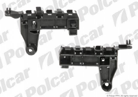 Кронштейн бампера правый POLCAR 38370718