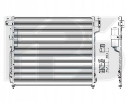 Конденсатор кондиціонера FPS Forma Parts System FP 50 K352