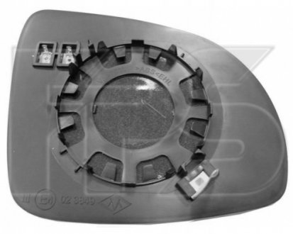 Дзеркало з підігрівом FPS Forma Parts System FP 4028 M12