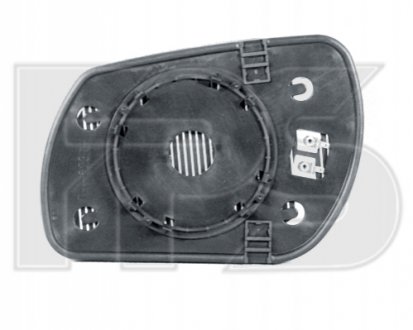 Дзеркало з підігрівом FPS Forma Parts System FP 3477 M17