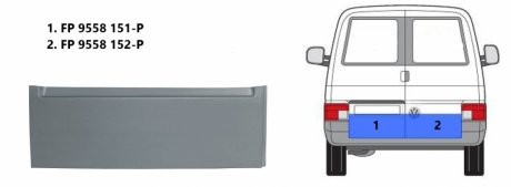 Ремчастина металева FPS Forma Parts System FP 9558 151-P