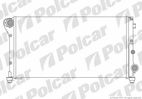 Радіатори охолодження POLCAR 300308A3