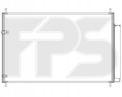 Радиатор кондиціонера FPS Forma Parts System FP 70 K481