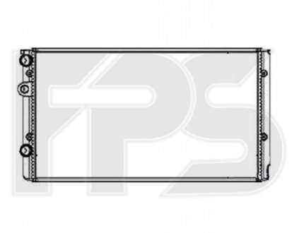 Радиатор охолодження FPS Forma Parts System FP 74 A453