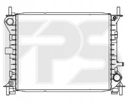 Радиатор охолодження FPS Forma Parts System FP 28 A179