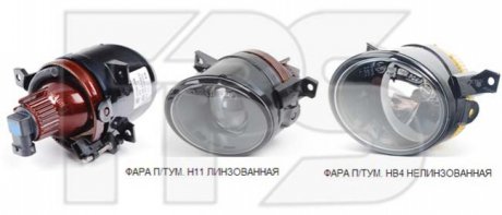 Фара протитуманна FPS Forma Parts System FP 7402 H6-P
