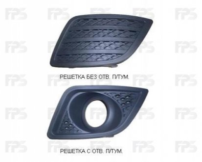 Решітка пластикова FPS Forma Parts System FP 2805 994