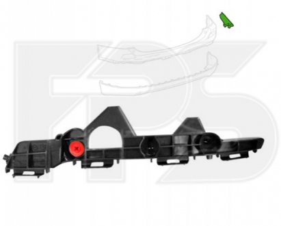 Кріплення бампера FPS Forma Parts System FP 7043 962