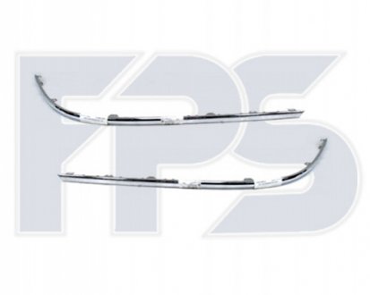 Накладка бампера FPS Forma Parts System FP 7407 972