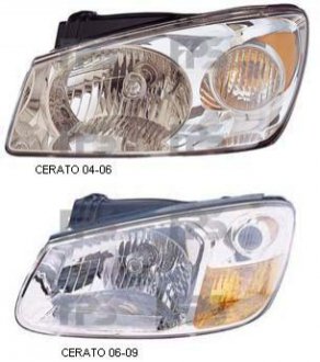 Фара передня FPS Forma Parts System FP 4001 R2-P