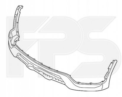 Бампер FPS Forma Parts System FP 3237 904-P