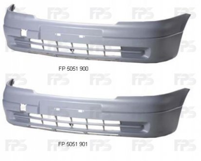 Бампер FPS Forma Parts System FP 5051 900