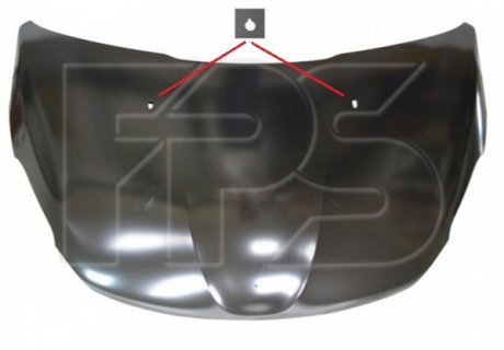 Капот FPS Forma Parts System FP 5426 281