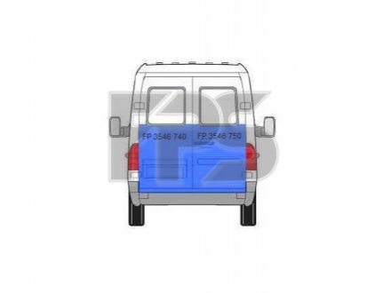 Ремчастина металева FPS Forma Parts System FP 3546 740
