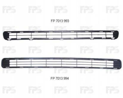 Решітка пластикова FPS Forma Parts System FP 7013 994