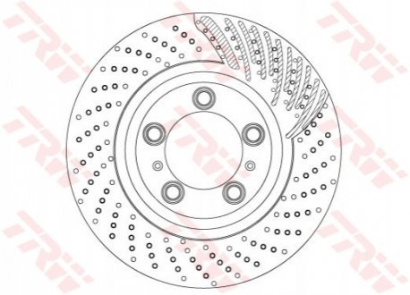 TARCZA HAM. TRW DF6721S