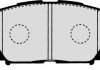 Колодки тормозные дисковые передние LEXUS, TOYOTA JAKOPARTS J3602127 (фото 1)