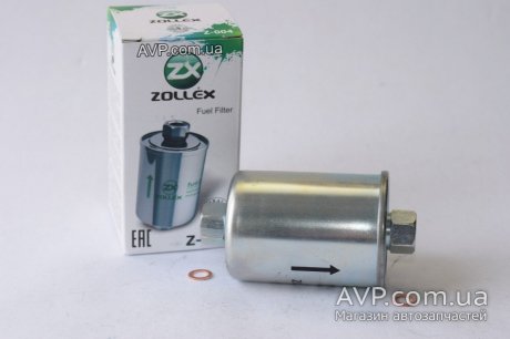 Фильтр топливный ВАЗ 2108-2115, Калина, Приора инжектор (гайка) Zollex Z004