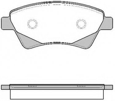 Комплект тормозных колодок, дисковый тормоз WOKING P876320