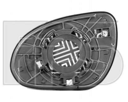 Дзеркало з підігрівом FPS Forma Parts System FP3219M12