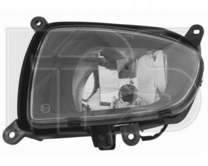 Фара протитуманна з лампою FPS Forma Parts System FP4001H2P