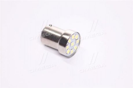 Лампа LED указателей поворотов и стоп-сигналов 24V R5W BA15S 9SMD WHITE<> TEMPEST Tmp-L0819-24