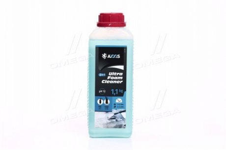 Активная пена Ultra Foam Cleaner 3 в 1 (канистра 1л) AXXIS Axx-392 (фото 1)