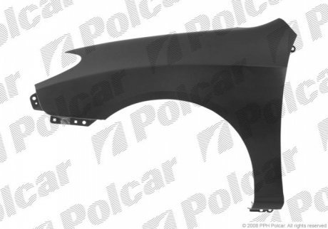 Крило переднее правый POLCAR 401602 (фото 1)