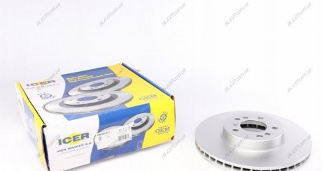 Тормозной диск ICER Brakes 78BD60452 (фото 1)