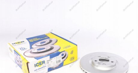 Тормозной диск ICER Brakes 78BD46202 (фото 1)