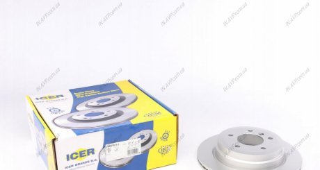 Диск гальмівний ICER 78BD1974-2 ICER Brakes 78BD19742